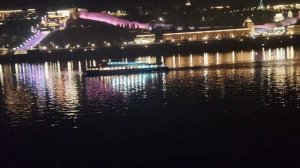 Ночная дискотека на круизном теплоходе Михаил Фрунзе.