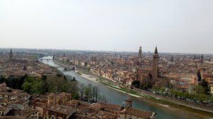 Италия. Полёт в Верону и первое знакомство с ней