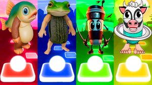 ТРИПИ ТРОПИ 🆚 БОНЕКА АМБАЛАБУ 🆚 КАПУЧИНО АССАСИНО 🆚 ЛАВАКА САТУРНА САТУРНИТА | Tiles Hop №205