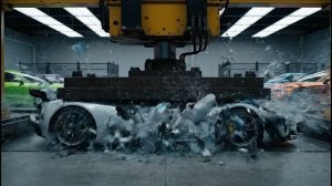 Автомобиль против гидравлического пресса | Краш-тест 2