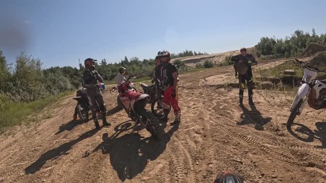 Эндуро покатушки Дмитров - Ильинка. смотреть онлайн