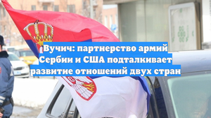 Вучич: партнерство армий Сербии и США подталкивает развитие отношений двух стран