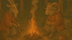 Русская народная сказка "Козёл да Баран"