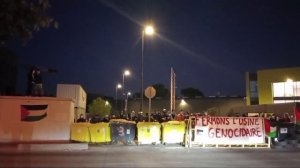 В Марселе протестующие заблокировали оборонный завод Eurolinks !!!