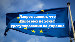 Лавров заявил, что Евросоюз не хочет урегулирования на Украине