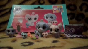 Обзор на фигурки Литл Петс Шоп-Семья собак/Littlest PetShop