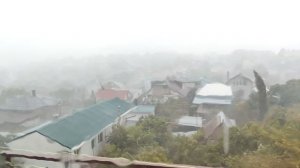 Так льёт сегодня в Севастополе!