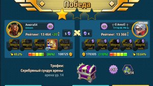 Battle arena heroes adventure. Везение.