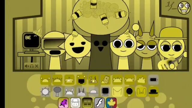 sprunki mix-OH MUSTARD BE A MUSTARD