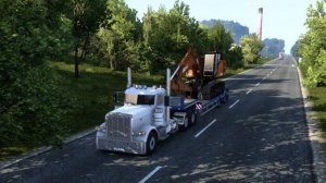 Тяжёлый рейс для новой машины