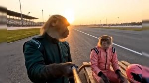 Гоша Бомжезьян развлекается на отдыхе