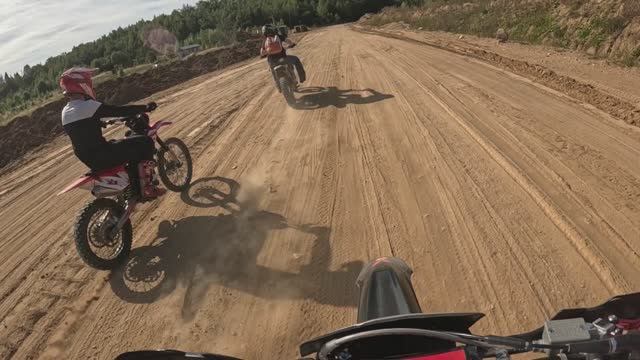 Эндуро покатушки, прохват. Окрестности Дмитрова. смотреть онлайн