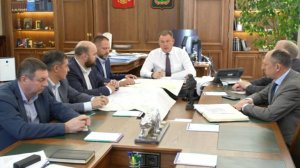 Илья Середюк провёл совещание по ситуации с подтоплениями жилых домов и огородов в Белове