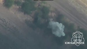 Подразделение БПЛА Южной группировки войск нанесло точный удар и уничтожило 155-мм гаубицу М777 !!!