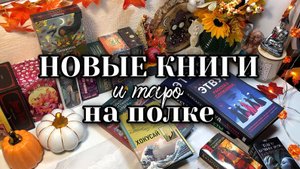 мои НОВЫЕ КНИГИ - что читаю, что подарили и РАССКАЗ СЛУЖАНКИ #обзортаро #обзоркниги #таро #книги