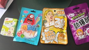 Обзор на кислые конфеты😱😱