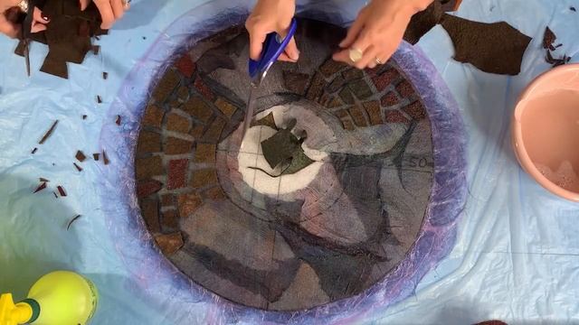 Осенний аксессуар - берет с объемным декором (Ткаченко) смотреть онлайн