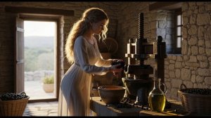 Тайная кухня Девы! Средневековые хроники. Видео от ИИ.