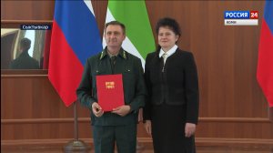 В администрации Главы Коми прошла церемония вручения госнаград России и Республики работникам лесной