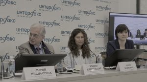 Пресс "Итоги Международного форума объединенных культур" в "Интерфаксе" (фр.10)