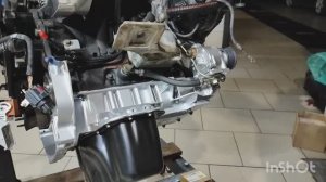 Продолжение работ по установке демпфера от BMW и вакуумного насоса от FORD.