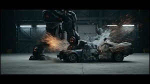 Робот уничтожает автомобиль | Эпический краш-тест