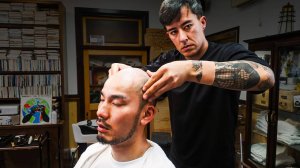 ASMR МАССАЖ ЛИЦА И ГОЛОВЫ ЗА 15$ В МАЛАЙЗИЙСКОМ БАРБЕРШОПЕ