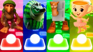 БРР БРР ПАТАПИМ 🆚 ГЛОРБО ФРУТОДРИЛО 🆚 ФРИГО КАМЕЛО 🆚 БАЛЕРИНА КАПУЧИНО | Tiles Hop №207