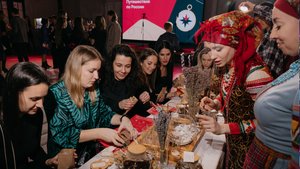 НГ корпоратив "Путешествие по России" на 320 человек от ивент-агентства Хороший повод