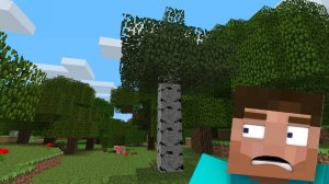 Steve And Tree Minecraft MineHub