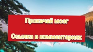 Прокачай мозг с этим каналом.