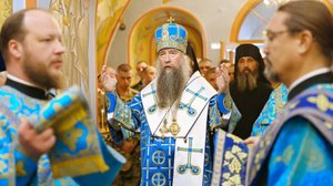 Архиерей Кирилл совершил Божественную литургию в мытищинском храме