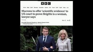 ‼️🇫🇷😂Макрон представит американскому суду доказательства, что его супруга - женщина — BBC