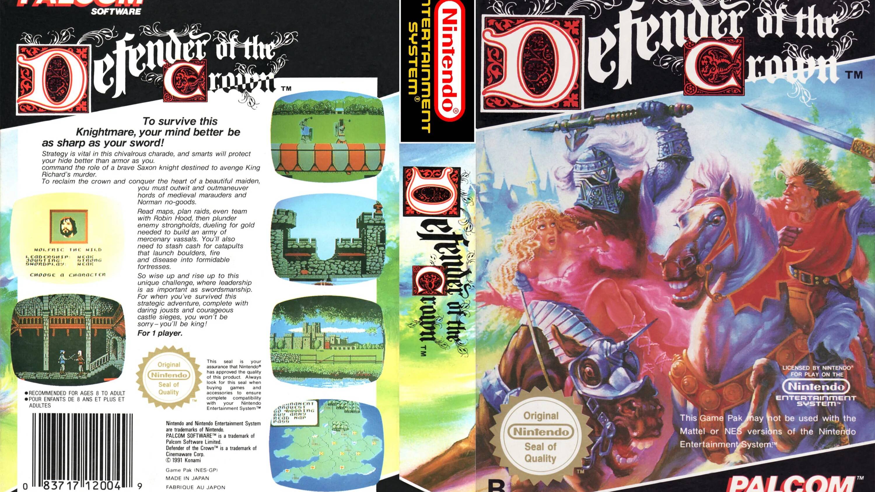 Defender Of The Crown (NES)