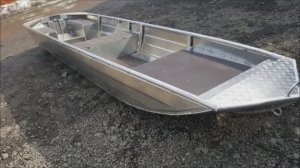 Лодка РУСБОТ 4513 JET под мотором Меркури 9,9 л.с.