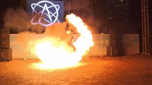 «ОТКРЫТИЕ ОГНЕННОГО СЕЗОНА» файер-шоу в городе на Волге 2025 год