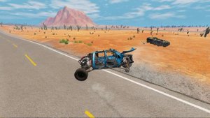 BeamNG Drive in slow motion #8 (BeamNG Drive в замедлении №8)