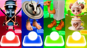 КАПУЧИНО АССАСИНО 🆚 ЛАВАКА САТУРНА САТУРНИТА 🆚 ФРИГО КАМЕЛО 🆚 БАЛЕРИНА КАПУЧИНО | Tiles Hop №214