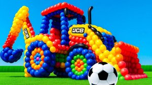 Мультик про ТРАКТОР | Клоун и шарики - смотреть мультики| мультики для детей