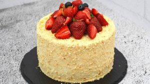 🍰 Тот самый, советский, Сметанник, как у бабушки 👵✨ Классический торт из ДЕТСТВА! Проще не бывает