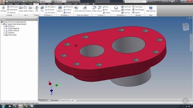 24 - Diving into 2D Milling Head-first - Part 1 - Bore and Circular смотреть онлайн