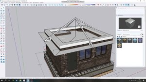 №29 Однокомнатный кирпичный дом зима/лето