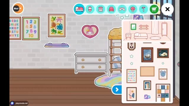 Обустраиваю комнату в тока бока. смотреть онлайн