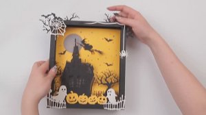 2435 Световое панно Хэллоуин