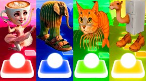 БАЛЕРИНА КАПУЧИНО 🆚 ЛИРИЛИ ЛАРИЛА 🆚 ТРИПИ ТРОПИ 🆚 ФРИГО КАМЕЛО | Tiles Hop №195