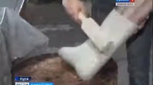 Расписные валенки из Кусы