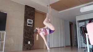 Упражнения на шесте дома