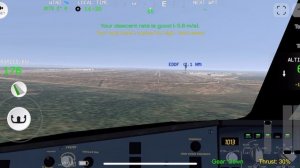 Посадка самолета а 321 Neo delta airlines