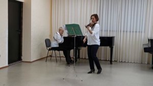 Глюк "Мелодия" из оперы "Орффей Эвредика
Камерный дуэт