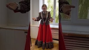 "Кто то с горочки спускается" Анастасия Харламова